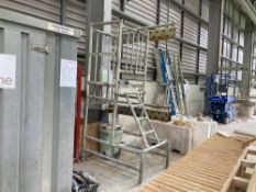 Mobile tubular staging unit