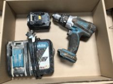 Makita DHP458 Combi drill with (1) battery and battery charger