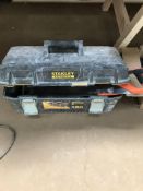 Stanley tool box with contents