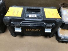 Stanley tool box with contents