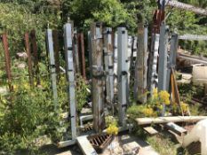 (3) Various Sized Bespoke Fabricated Support Beams