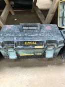 Stanley tool box with contents