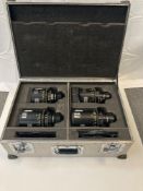 (6) Hawk Anamorphic V-Lite S35 Lenses
