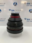 Set of (6) Canon Cinema EOS Systems Cine Primes (EF) Lenses