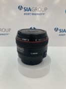 Canon EF 50mm 1.2L USM EF Mount Lens