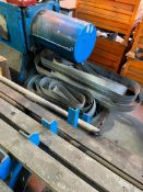 Spiro round to Oval duct stretching machine