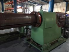 Durmech Decoiler Capacity 10 ton x 16mm wide