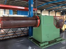 Durmech Decoiler Capacity 10 ton x 1600 wide