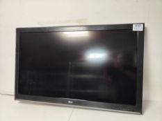 LG 42CS460 television with power cord