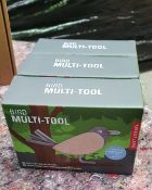 3 x Kikkerland Bird Multi Tools - New Stock - Ref: TCH231 - CL840 - Location: Altrincham WA14
