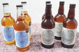 7 x Bottles of Tutts Clump Medium Dry Cider - Includes The Legend 5% and Berkshire Diamond 4.5%
