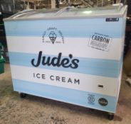 1 x TEFCOLD Ice Cream Freezer - Model: ICP300SCEB - Ref: TCH100 - CL840 - Location: Altrincham WA14