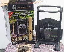 1 x Kindling Cracker King With Fandango Kindling Cracker Hammer, Wood Covers, Two Large Logs and
