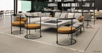 1 x MAXALTO B&B 'Timo' Luxury 100% Wool Rectangular Rug In Light Grey - 200 x 300cm - RRP £2,105