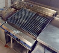 1 x BLUE SEAL Commercial 600mm Gas Griddle - Ref: HRX239 GIT - CL811 BEL - Location: Altrincham