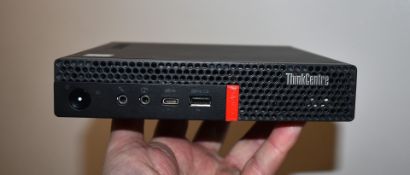 1 x Lenovo ThinkCentre M720Q Mini PC - Features Intel i5-8400t 3.3ghz 8th Gen Processor, 8gb DDR4