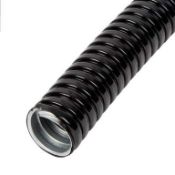 1 x Flexicon Flexible Conduit - 25mm Diameter, 25m Length, Galvanised Steel - New Stock - RRP £148