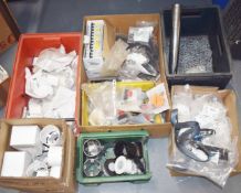 1 x Assorted Job Lot - Chains, Locking Nuts, Merlin/Schneider Door Locks, Breakers, Hole Saw Bit
