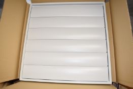 1 x Louvre Fan Shutter - Size: 450mm - Opens With The Passing Airflow of the Fan - New Boxed Stock