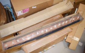 1 x Deligo ECB212 Single Link 12 Way 900mm Double Earth Bar & Disconnection Link - Unused Stock