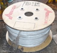 1 x Large Reel of Atom Protected Electrical Cable - Blue/Brown/Black - Unused Stock