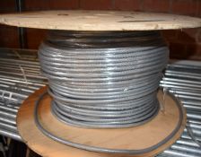 1 x Reel of SY-JB Electrical Cable With Steel Wire Braiding - Part Used