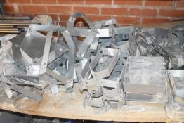 1 x Assorted Collection - Steel Components Including Legrand Trunking, Threaded Rod, Fixtures & More