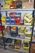 35 x Lindbins With Contents - Lugs, Glands, Pots & Seals, Through Connectors, Industrial Switches
