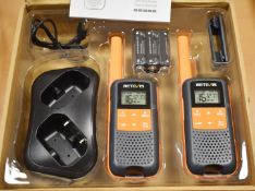 1 x Retevis RT649 16 Channel IP65 Waterproof Walkie Talkie Set - New Boxed Stock