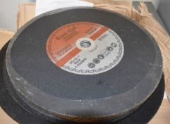 15 x EuroCut / Faithfull 14 Inch Cutting Disks For Metal / Steel - Unused Stock