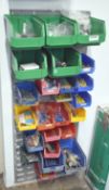 25 x Linbins With Contents - Includes Crimp Terminals, Fuses, Panel Indicators and More