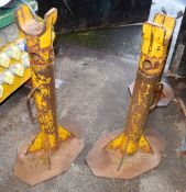 1 x Set of Mechanical Cable Drum Jacks - Includes Two Jacks