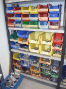 47 x Linbins With Contents - Industrial Cable Lugs - Large Selection Various Sized Industrial Lugs