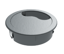 60 x Small Round Cable Grommet Outlet Boxes - 127mm Cut Out - New Boxed Stock