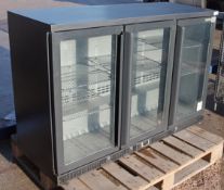1 x GAMKO Commercial 3-Door Bottle Cooler - CL805 - Ref: GEN1009 VP LON - Location: Altrincham
