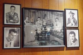 70 x Framed Images Of Americana Featuring Movie Idols, Sportsman, Gansters And More - Various