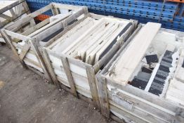 Stonearth Worktops - 80 x Worktops & Pallet of Small Sample Blocks - Marble, Granite and Travertine