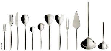 1 x VILLEROY & BOCH 'MetroChic' Luxury 70-Piece Cutlery Set - Boxed Stock - Original Price £1,539