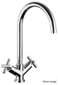 1 x RANGEMASTER 'Aquaclassic 3' Kitchen Monobloc Mixer Tap In Chrome - Ref: TAC3CM - New & Boxed