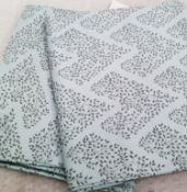 Set Of 2 x PRATESI 'Marella' Print Luxurious Italian Made W/ Egyptian Cotton Sham In Silver Sage