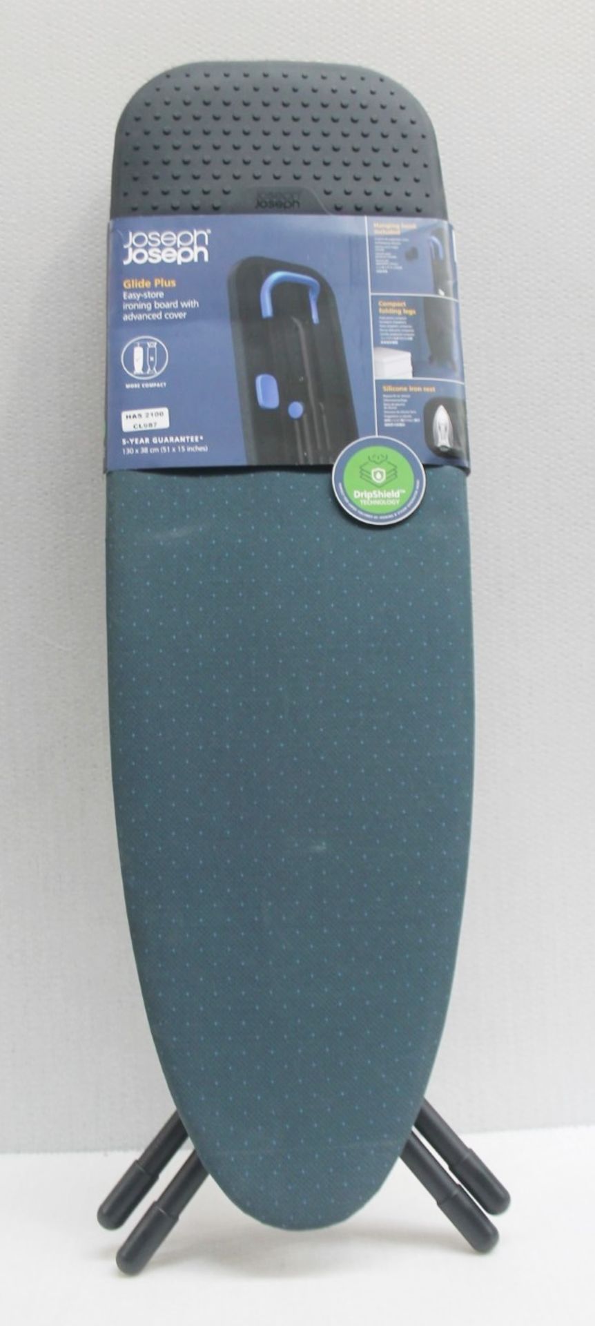 1 x JOSEPH JOSEPH Streamline Glide Plus Ironing Board With DripShield Technology - RRP £140.00 - Image 4 of 11