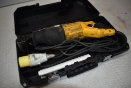 1 x DeWalt DWE305PK-LX 110V Electric Reciprocating Saw - Ref: C184 - CL816 - Location: Birmingham, B