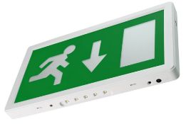 6 x Lexington Slim Legend LED Maintained IP20 Exit Boxes - 3hr Self Test - New Stock - RRP £150