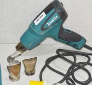 1 x MAKITA HG5012 Corded Temperature Controller Heat Gun 240V - Ref: DS7550 ALT