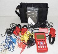 1 x AMPROBE PQ55A Compact Power Analyzer, For Three-phase Power System Measurements - Ref: DS7511