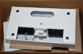 38 x Thorlux Light-Line Supply Terminal Boxes - Supplied in 19 Boxes - New and Unused Stock