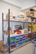 3 x Rows of Deep Storage Racking - Contents NOT included - Includes 9 x Uprights and 40 x Crossbeams