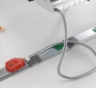 10 x CMD Betatrak Powertrack Underfloor Busbar - Type: PBTT5336 - 3.6m Length With 12 Sockets