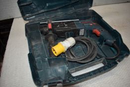 1 x Bosch GBH2-26 110V SDS Plus Rotary Hammer Drill In Case - Ref: C185 - CL816 - Location: Birmingh
