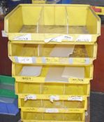 8 x Yellow Parts Bins - Ref: SRB244 - CL816 - Location: Birmingham, B45Collection Det